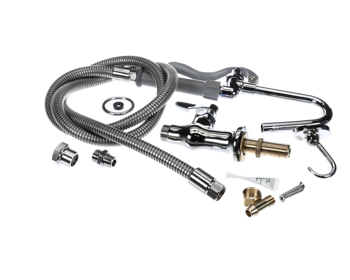 T&amp;S BRASS PARTS T&amp;S Brass B-0305-102A-CR Single Pantry Base Faucet Cerama 053A - SKU TSB-0305-102A-CR