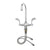 T&S BRASS PARTS T&S Brass B-0309 Double Pantry Faucet Single Hole Base Swivel Goo - SKU TSB-0309