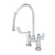 T&S BRASS PARTS T&S Brass B-0324-CR-129X 4 Deck Mount Surgical Faucet W/ Cerama 8 3/4 Go - SKU TSB-0324-CR-129X
