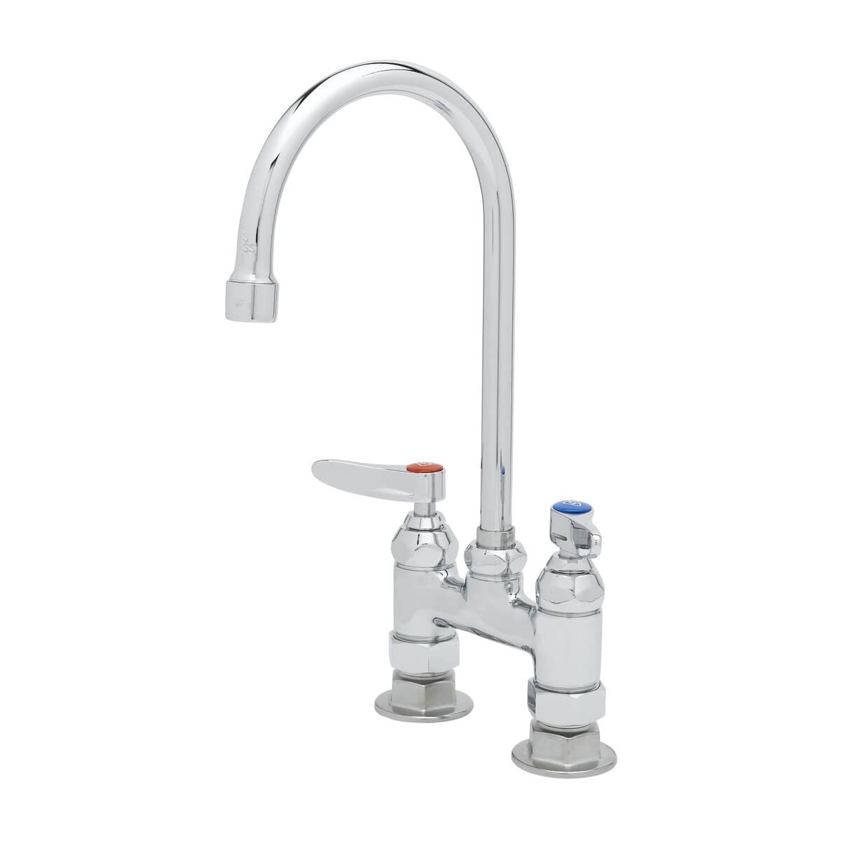 T&amp;S BRASS PARTS T&amp;S Brass B-0325-A22 Double Pantry Faucet 4 Deck Mount Eter - SKU TSB-0325-A22