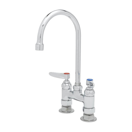 T&amp;S BRASS PARTS T&amp;S Brass B-0325-A22 Double Pantry Faucet 4 Deck Mount Eter - SKU TSB-0325-A22