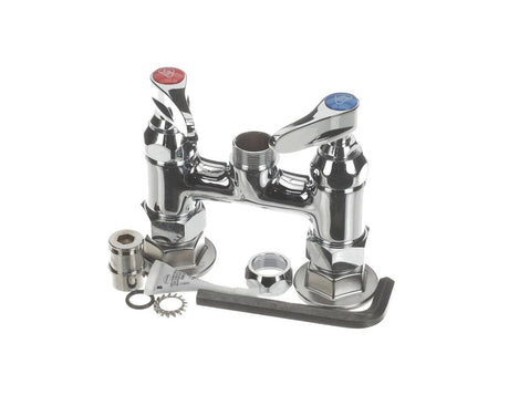 T&amp;S BRASS PARTS T&amp;S Brass B-0326-LN Double Pantry Swivel/Rigid Base Faucet - SKU TSB-0326-LN