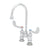 T&S BRASS PARTS T&S Brass B-0328-CR-VF05 4 Deck Mount Faucet W/ 0.5 GPM Non-Aerated Vr Out - SKU TSB-0328-CR-VF05