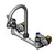 T&S BRASS PARTS T&S Brass B-0331-VF22-EL Faucet 8 Wall Mount Lever Handles Swivel Goose - SKU TSB-0331-VF22-EL