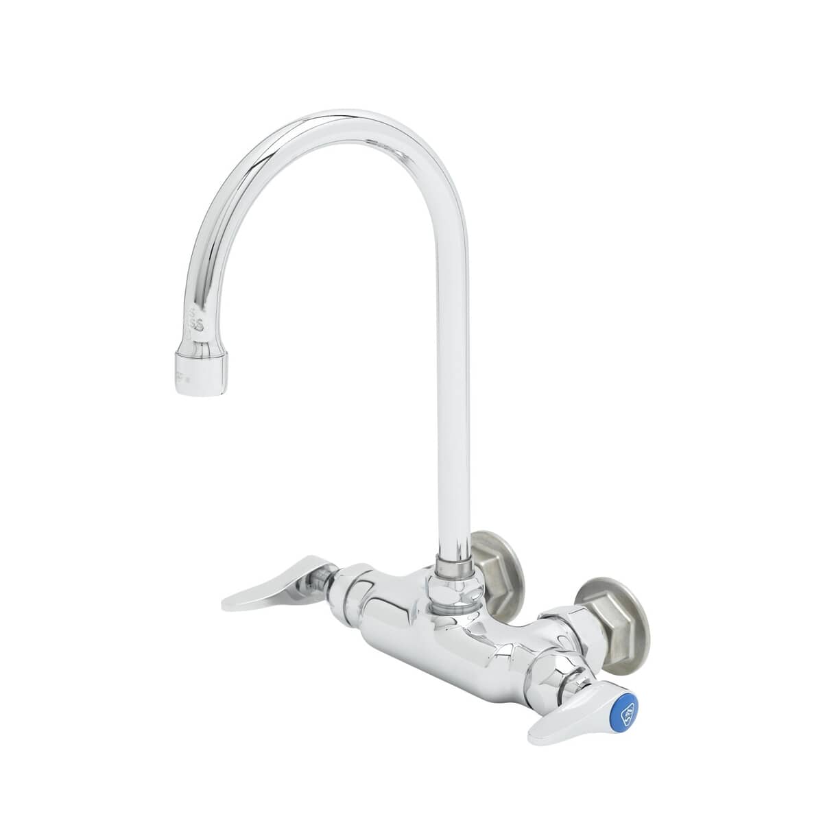 T&amp;S BRASS PARTS T&amp;S Brass B-0346 Double Pantry Faucet Wall-Mount 3-3/8 Centers - SKU TSB-0346