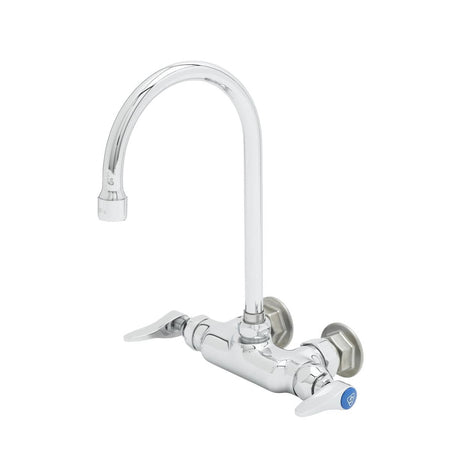 T&amp;S BRASS PARTS T&amp;S Brass B-0346 Double Pantry Faucet Wall-Mount 3-3/8 Centers - SKU TSB-0346