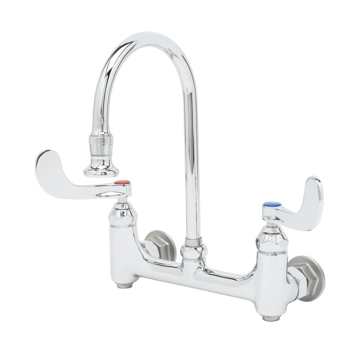 T&amp;S BRASS PARTS T&amp;S Brass B-0352-04 Medical Faucet Wall Mount 8 Centers Sw - SKU TSB-0352-04