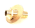 T&S BRASS PARTS T&S Brass B-0428-LA Supply Nipple W/ Locknut Wash - SKU TSB-0428-LA