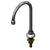 T&S BRASS PARTS T&S Brass B-0521 Rigid Gooseneck, Deck Mount, Non-Splash Aerator, 5 - SKU TSB-0521
