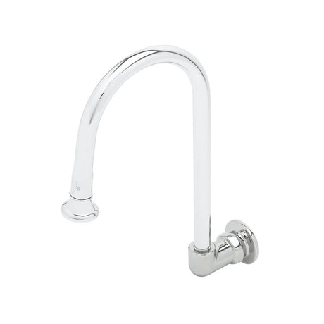 T&amp;S BRASS PARTS T&amp;S Brass B-0536 Rigid Gooseneck Wall Mount Rosespray O - SKU TSB-0536