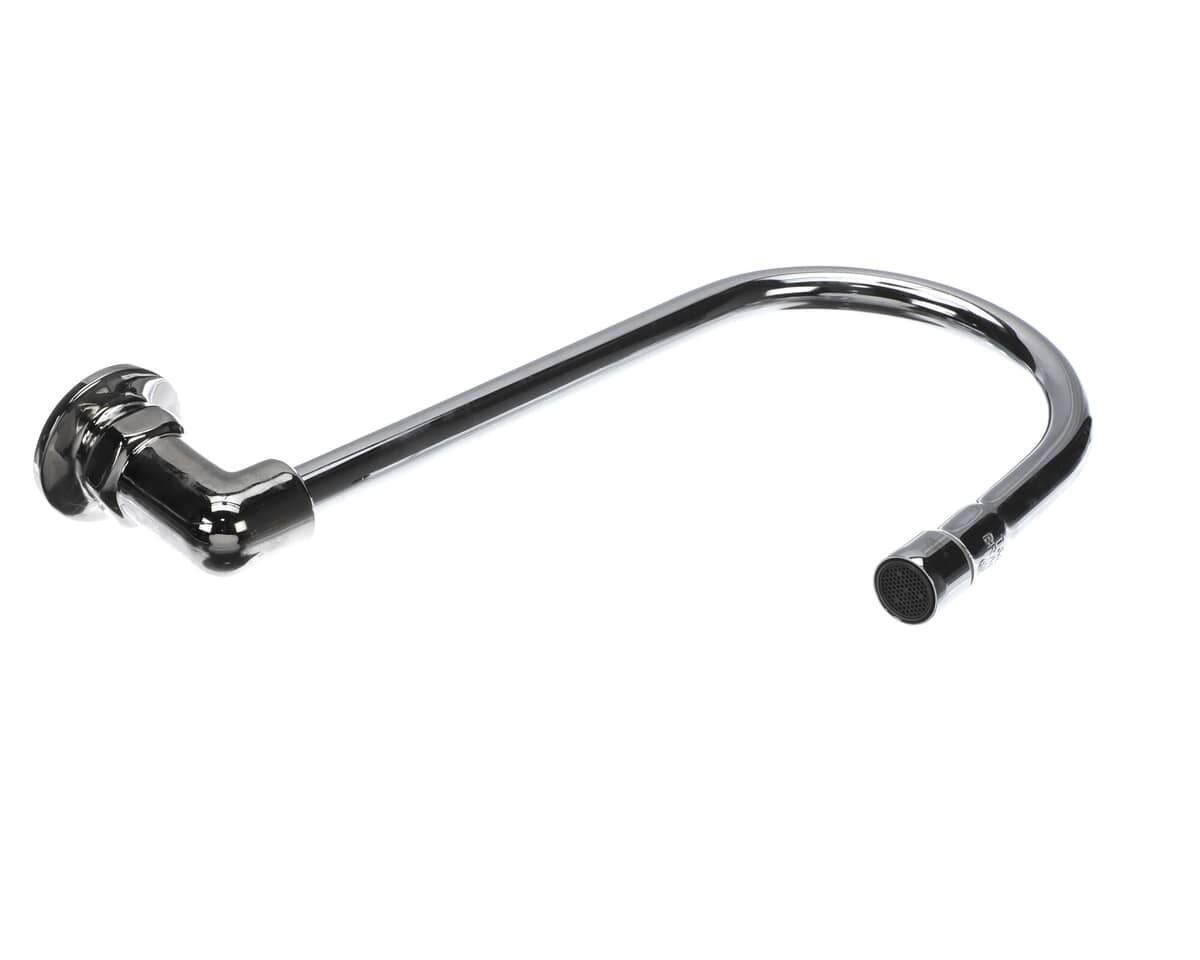 T&amp;S BRASS PARTS T&amp;S Brass B-0537 Rigid Gooseneck Wall Mount 2.2 GPM Aer - SKU TSB-0537