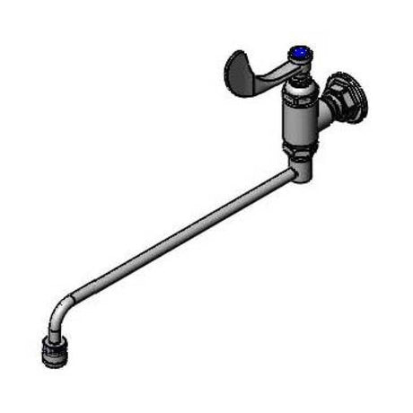 T&amp;S BRASS PARTS T&amp;S Brass B-0579-01 Range Faucet Wall Mount Aerator Wrist Handle 1 - SKU TSB-0579-01