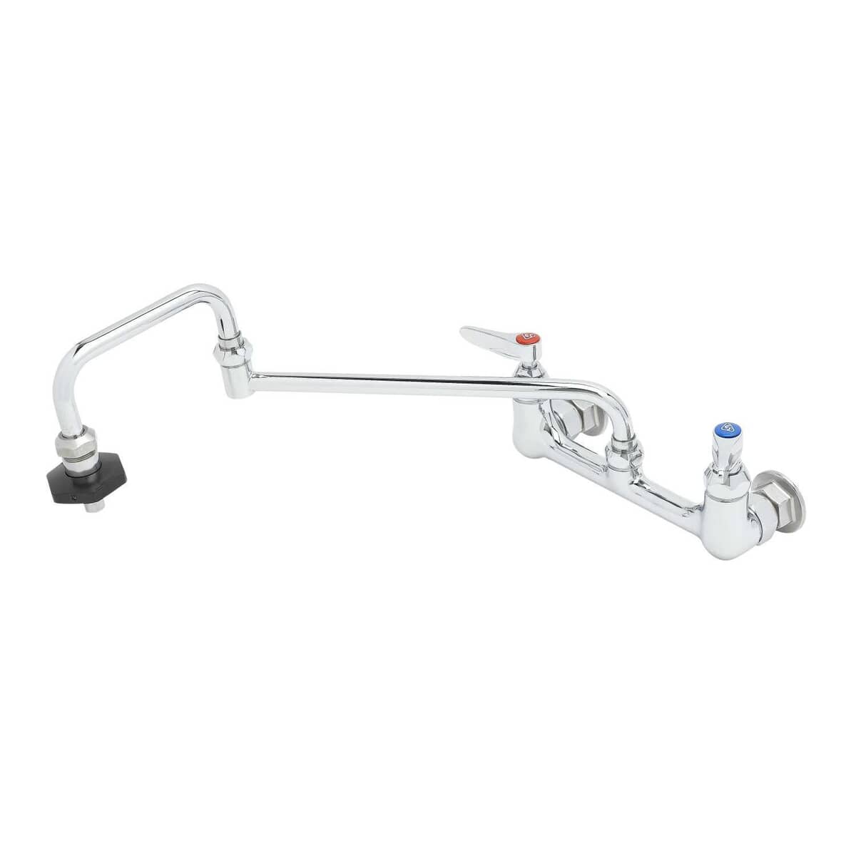 T&amp;S BRASS PARTS T&amp;S Brass B-0597 Pot Filler Wall Mount 8 Centers 18 Do - SKU TSB-0597