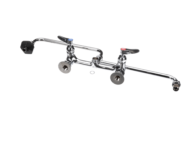 T&S BRASS PARTS T&S Brass B-0598-CR Pot Filler Wall Mount 8 Centers Ceram - SKU TSB-0598-CR
