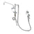 T&S BRASS PARTS T&S Brass B-0602 Single Hole Deck Mount Mixing Fct Add-O - SKU TSB-0602