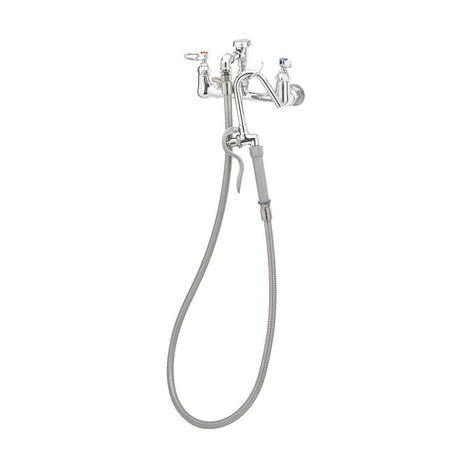 T&amp;S BRASS PARTS T&amp;S Brass B-0610 Pot Filler Wall Mount 8 Centers Vacuu - SKU TSB-0610