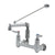 T&S BRASS PARTS T&S Brass B-0665-BSTR-CVB Service Sink Faucet 8 Wall Mount Built-In Stops - SKU TSB-0665-BSTR-CVB