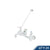 T&S BRASS PARTS T&S Brass B-0665-BSTRM24 Service Sink Faucet Wall Mount 8 Cente - SKU TSB-0665-BSTRM24