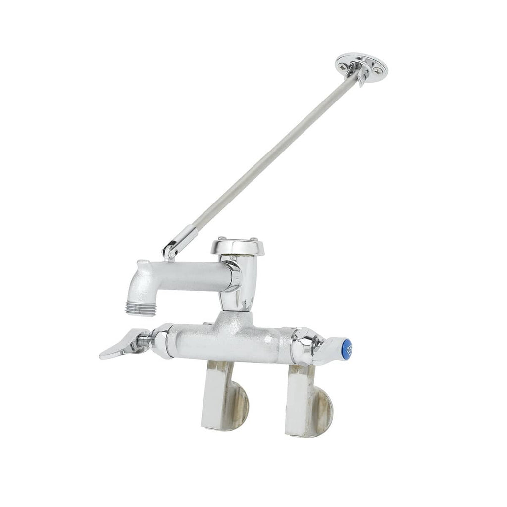 T&S BRASS PARTS T&S Brass B-0668-RGH Service Sink Faucet Wall Mount Adjusta - SKU TSB-0668-RGH