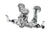 T&S BRASS PARTS T&S Brass B-0669-RGH Service Sink Faucet Wall Mount Adjusta - SKU TSB-0669-RGH