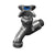 T&S BRASS PARTS T&S Brass B-0703 Sill Faucet 1/2 NPT Male Inlet 4-ARM Handle 3- - SKU TSB-0703