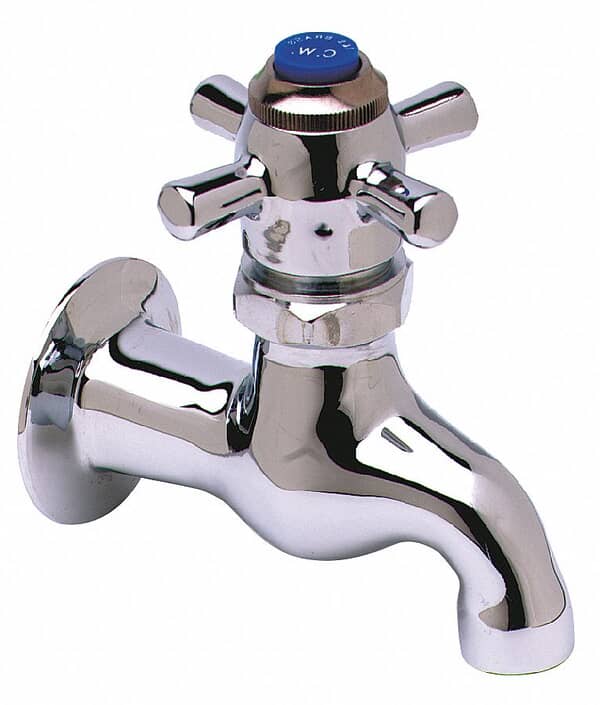 T&S BRASS PARTS T&S Brass B-0706 Sill Faucet Self-Closing 1/2 NPT Femal - SKU TSB-0706