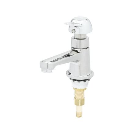 T&amp;S BRASS PARTS T&amp;S Brass B-0712-PA Sill Faucet Pivot Action Metering 1/2 Npsm Male - SKU TSB-0712-PA