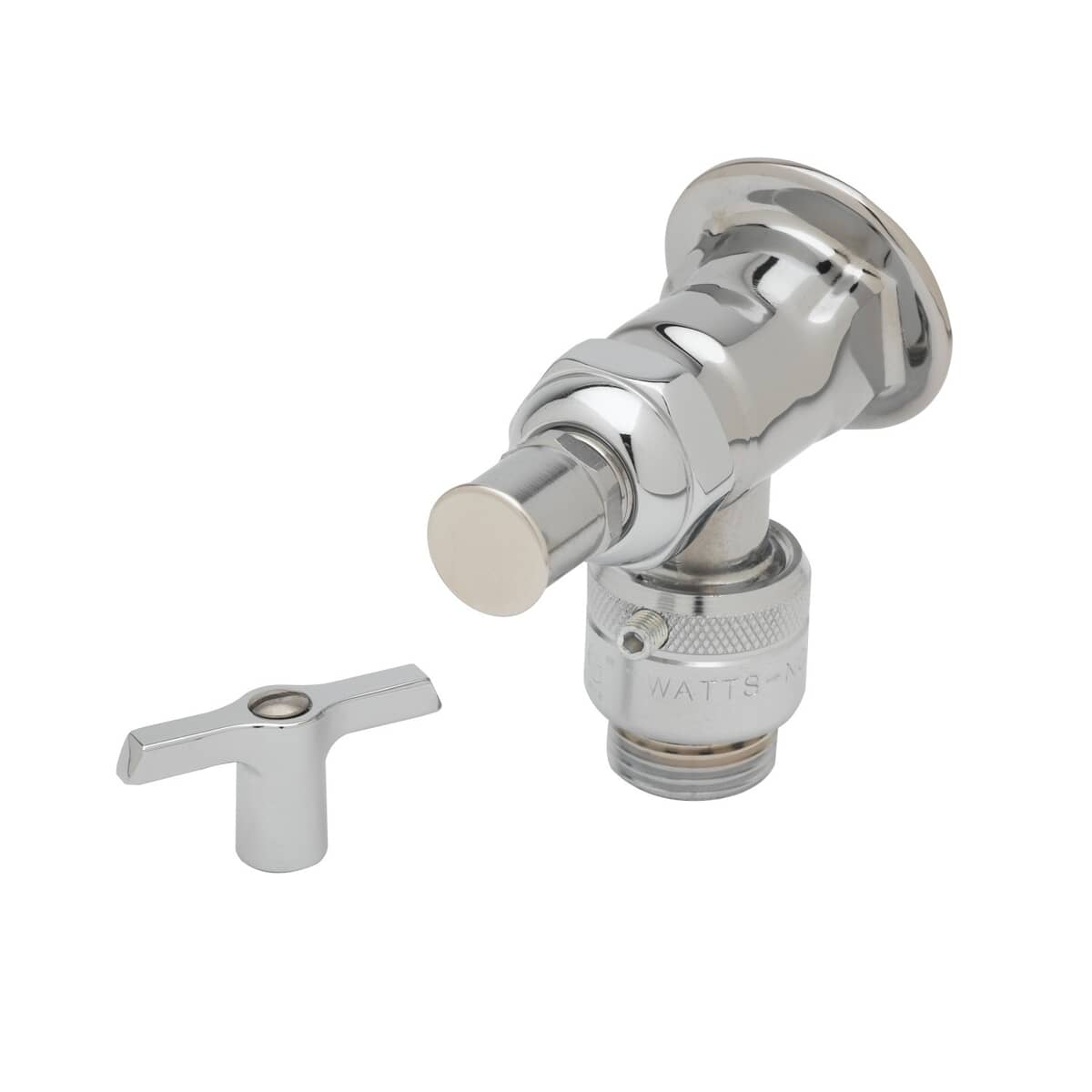 T&amp;S BRASS PARTS T&amp;S Brass B-0737-POL Sill Faucet Vacuum Breaker 3/4 NPT Fem - SKU TSB-0737-POL