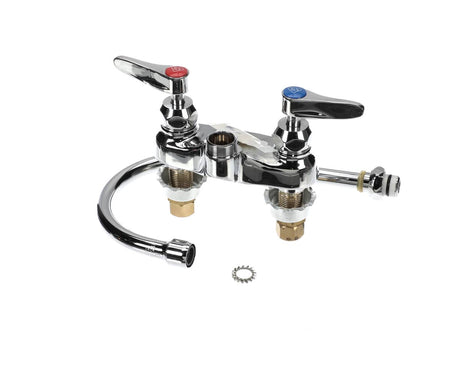 T&amp;S BRASS PARTS T&amp;S Brass B-0874-122X-CR 4 Lavatory Fct Deck Mt Ceramas Swivel - SKU TSB-0874-122X-CR