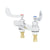 T&S BRASS PARTS T&S Brass B-0890-CR Medical Faucet Deck Mount Cast Basin Spout Aera - SKU TSB-0890-CR