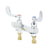 T&S BRASS PARTS T&S Brass B-0890-F05 Lavatory Faucet Deck Mount 0.5 GPM Spray Device - SKU TSB-0890-F05
