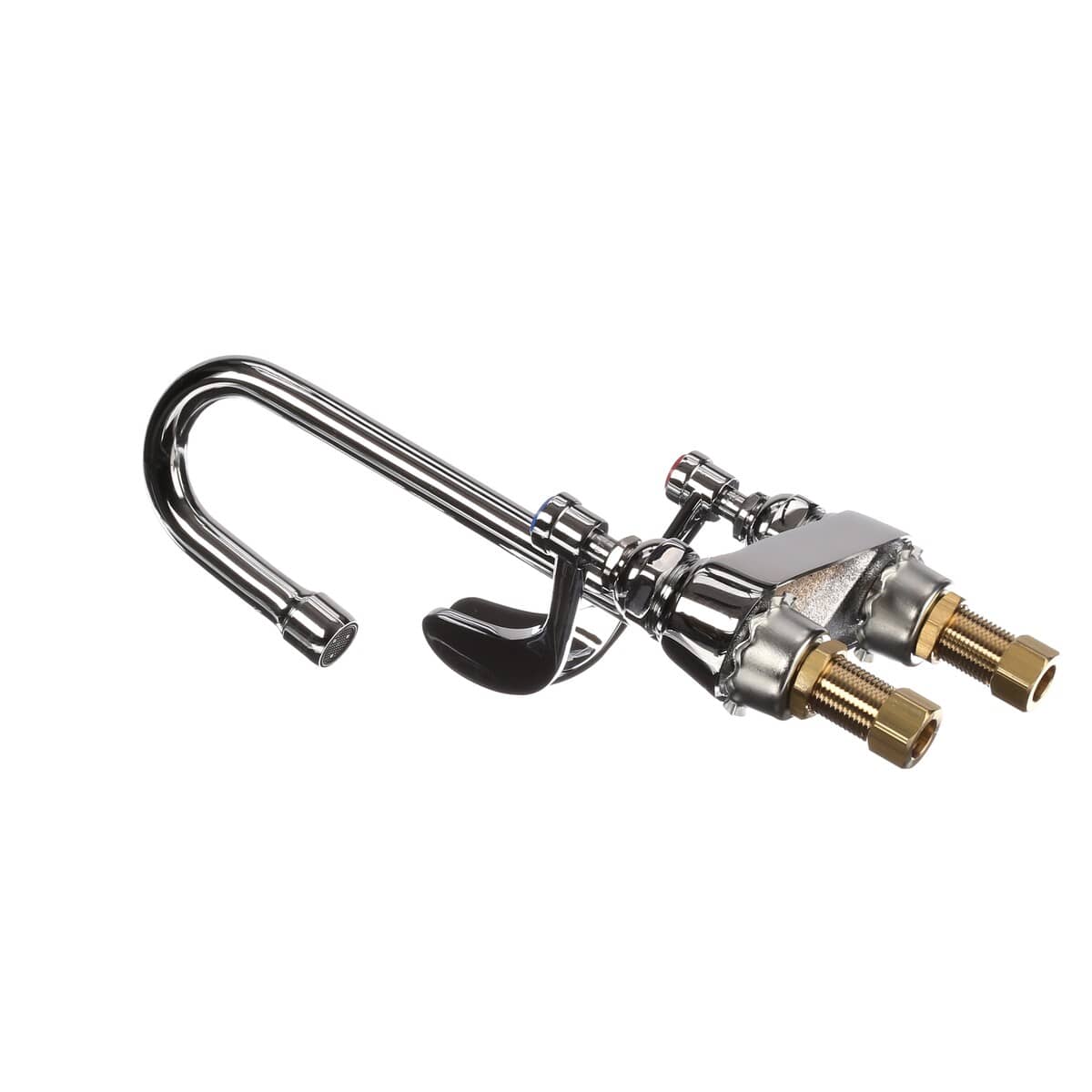 T&amp;S BRASS PARTS T&amp;S Brass B-0892 Medical Fct 4 Deck Mt Swivel/Rigid Goo - SKU TSB-0892