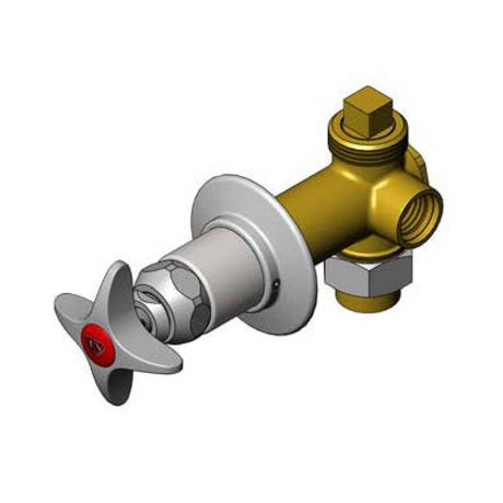 T&amp;S BRASS PARTS T&amp;S Brass B-1020-1 Concealed Bypass Valve 1/2 NPT Female Inlet And - SKU TSB-1020-1
