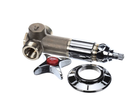 T&amp;S BRASS PARTS T&amp;S Brass B-1025-1 Concealed Straight Valve 1/2 NPT Female - SKU TSB-1025-1
