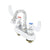 T&S BRASS PARTS T&S Brass B-1110-131X-WH4 4 Deck Mount Workboard Faucet Swivel Go - SKU TSB-1110-131X-WH4