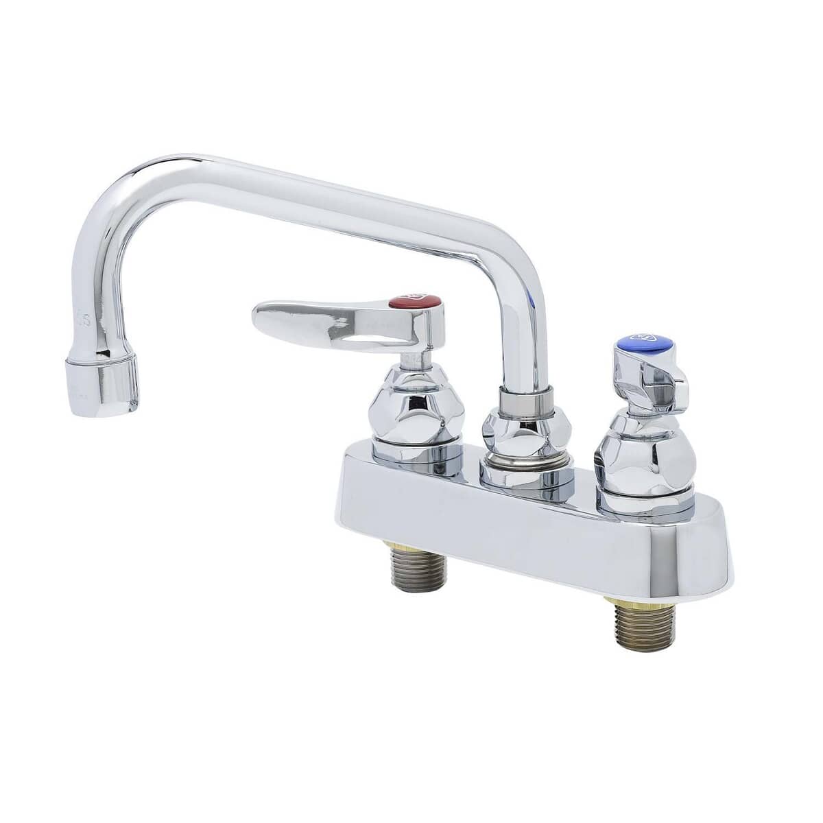 T&amp;S BRASS PARTS T&amp;S Brass B-1110-V15 Workboard Faucet Deck Mount 4IN Centers - SKU TSB-1110-V15