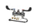 T&S BRASS PARTS T&S Brass B-1115-132X-02 Workboard Faucet Wall Mount 4 Centers - SKU TSB-1115-132X-02
