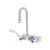 T&S BRASS PARTS T&S Brass B-1115-132XN5Q4 4 Workboard Faucet, Wall Mount, Qtr-Turn, Swivel - SKU TSB-1115-132XN5Q4