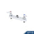 T&S BRASS PARTS T&S Brass B-1120-LNM Workboard Faucet Deck Mount 8 Centers - SKU TSB-1120-LNM
