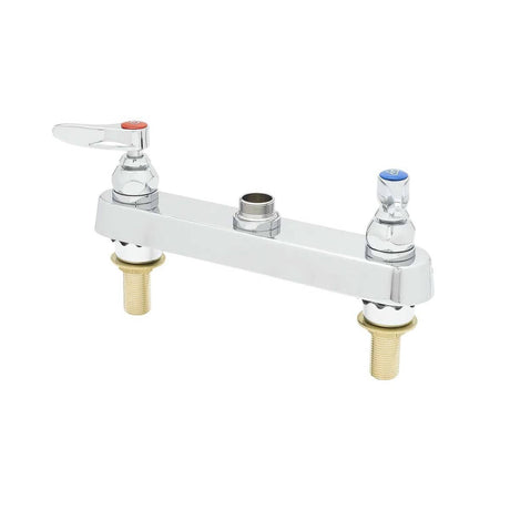 T&amp;S BRASS PARTS T&amp;S Brass B-1120-XS-LN Workboard Faucet Deck Mount 8 Centers - SKU TSB-1120-XS-LN