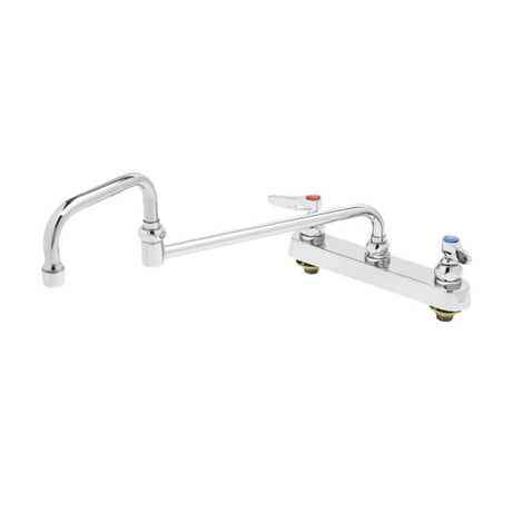 T&amp;S BRASS PARTS T&amp;S Brass B-1132 Workboard Faucet Deck Mount 8 Centers - SKU TSB-1132