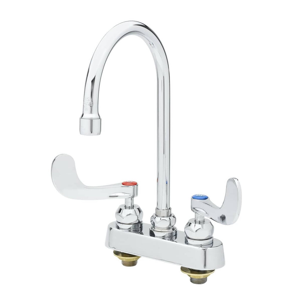 T&S BRASS PARTS T&S Brass B-1141-04-CR Workboard Faucet Deck Mount 4 Centers - SKU TSB-1141-04-CR