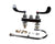 T&S BRASS PARTS T&S Brass B-1141-XSCR4V15 Workboard Faucet 4 Deck Mount 6 Swivel - SKU TSB-1141-XSCR4V15