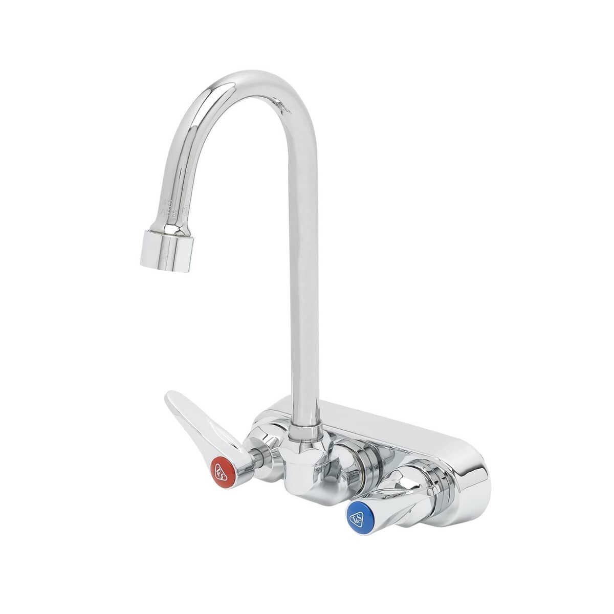 T&amp;S BRASS PARTS T&amp;S Brass B-1146-2-V12-CR Workboard Faucet 4 Wall Mount Ceramas - SKU TSB-1146-2-V12-CR
