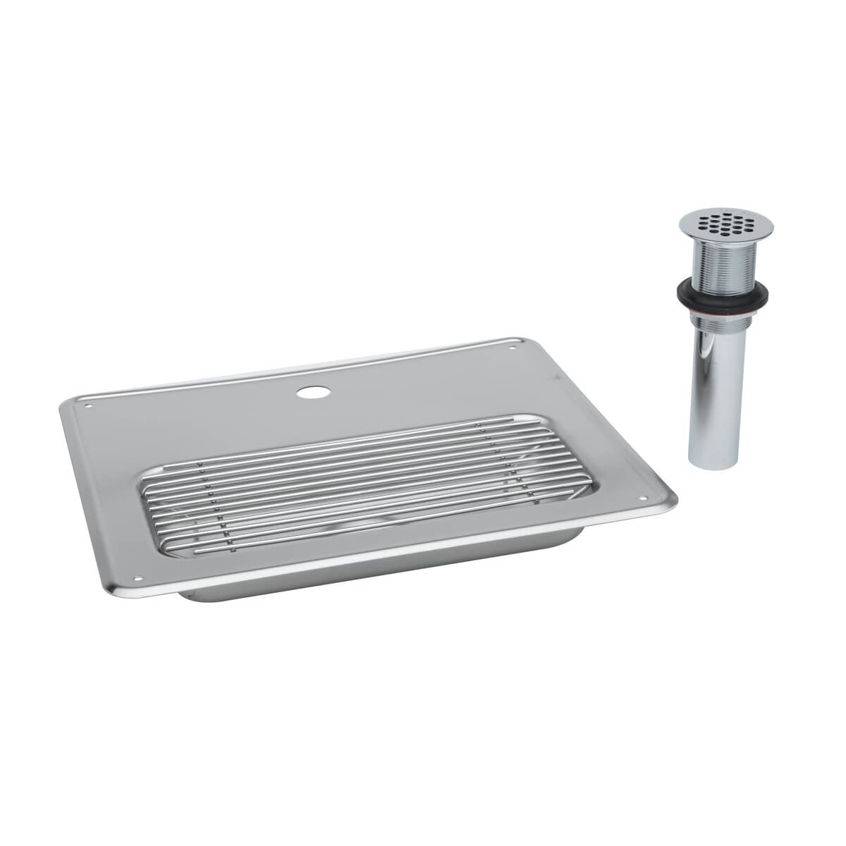 T&amp;S BRASS PARTS T&amp;S Brass B-1231 Drip Pan Stainless Steel Drop-In Grid - SKU TSB-1231