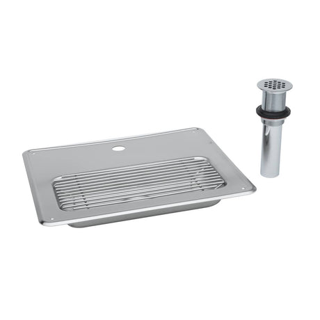 T&amp;S BRASS PARTS T&amp;S Brass B-1231 Drip Pan Stainless Steel Drop-In Grid - SKU TSB-1231