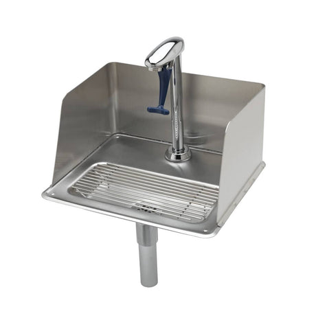 T&amp;S BRASS PARTS T&amp;S Brass B-1235 Glass Filler Water Station, Pedestal Glass Filler, - SKU TSB-1235