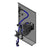 T&S BRASS PARTS T&S Brass B-1436 Complete SS Hose Reel System W/ SS Backp - SKU TSB-1436