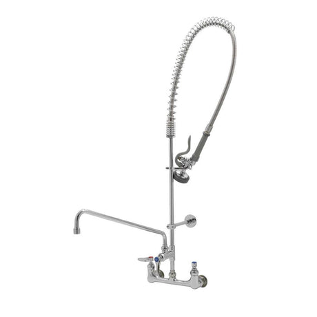 T&amp;S BRASS PARTS T&amp;S Brass B-2180 Pre-Rinse Unit: 8 Wall Mount Base Add-O - SKU TSB-2180
