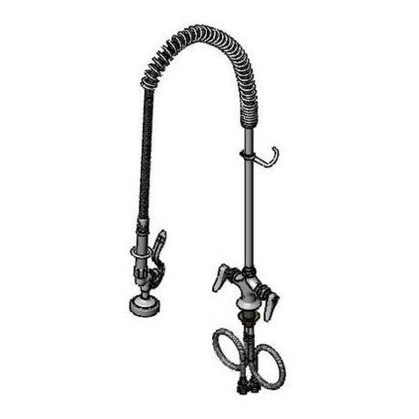 T&amp;S BRASS PARTS T&amp;S Brass B-2244 Pre-Rinse Spring Action Single Hole Ba - SKU TSB-2244